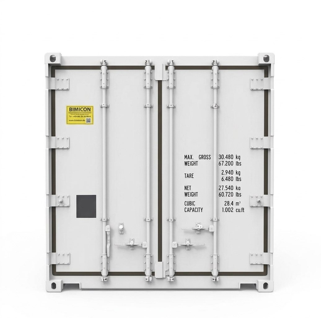 Conteneur DRY Isotherme 20 pieds Neuf