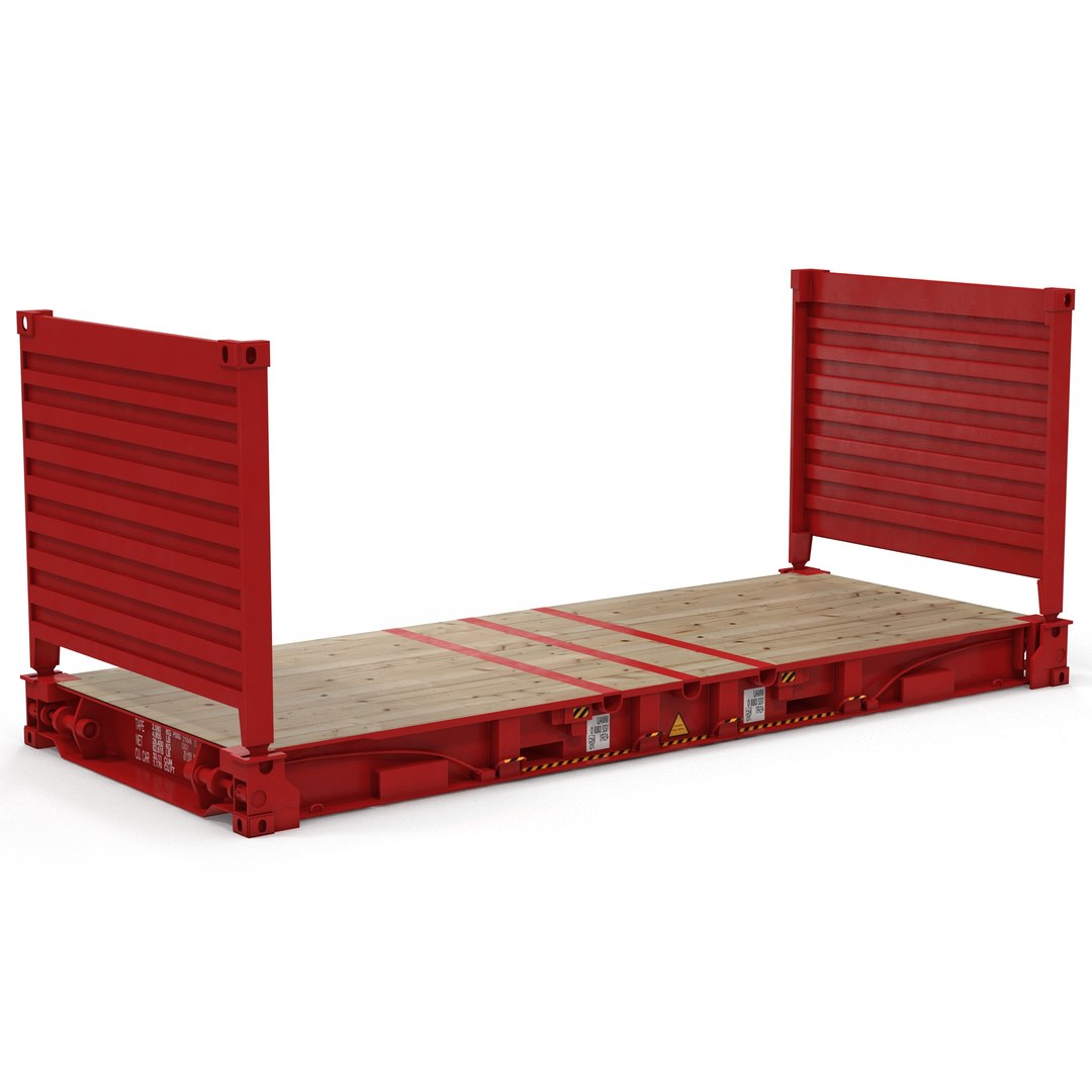 Conteneur Flat Rack 20 pieds