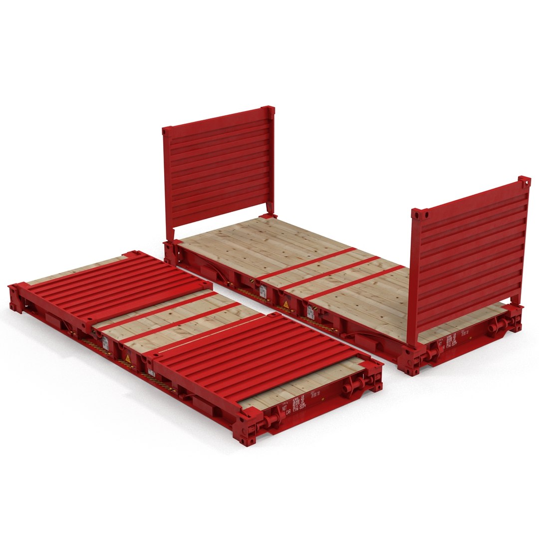 Conteneur Flat Rack 20 pieds photo 4