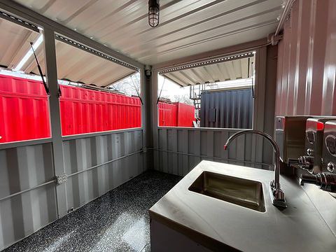 Conteneur Snack Food Truck 20 pieds photo 4