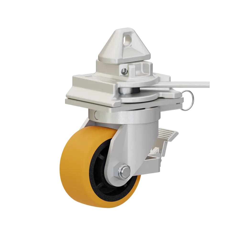 Roues Pivotantes 4.5t avec Frein photo 2